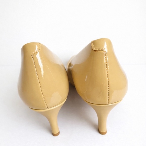 Corso Como Tan Patent Leather Heels Size 8 1/2 M. - Picture 3 of 6
